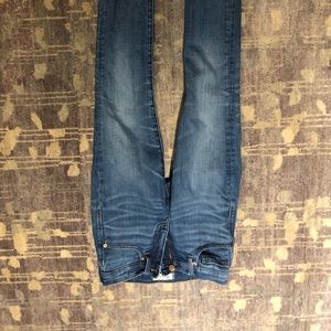 Madewell skinny cropped jeans